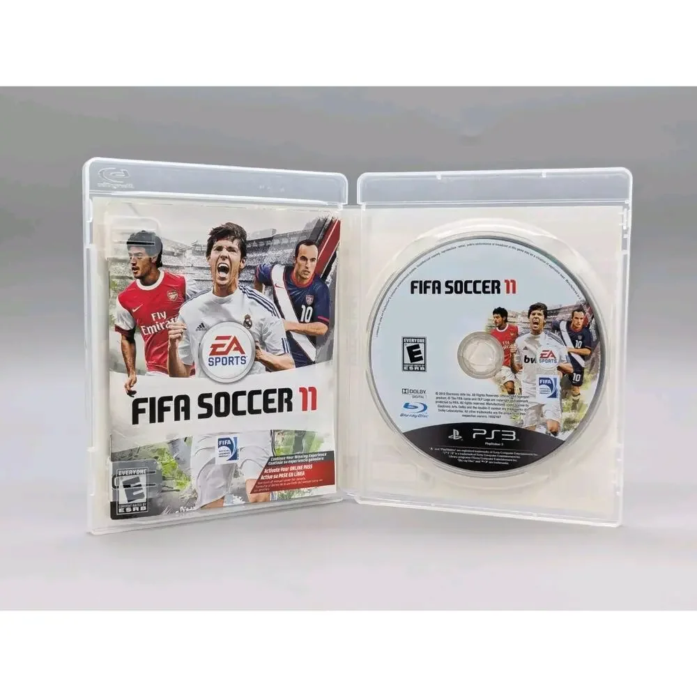 PS3 PlayStation 3 Pure Futbol FIFA Soccer 11 Tiger Woods PGA Tour 11 Game Lot